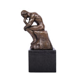 The Thinker Bronze Sculpture | Classic Rodin Inspired Art Statue