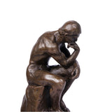 The Thinker Bronze Sculpture | Classic Rodin Inspired Art Statue