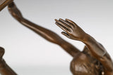 Close-up of the ballerina's hand