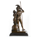 Elegant bronze sculpture of Mars and Venus symbolizing love conquering war. A timeless classical piece expressing balance, passion, and harmony—perfect for luxury interiors and collectors.