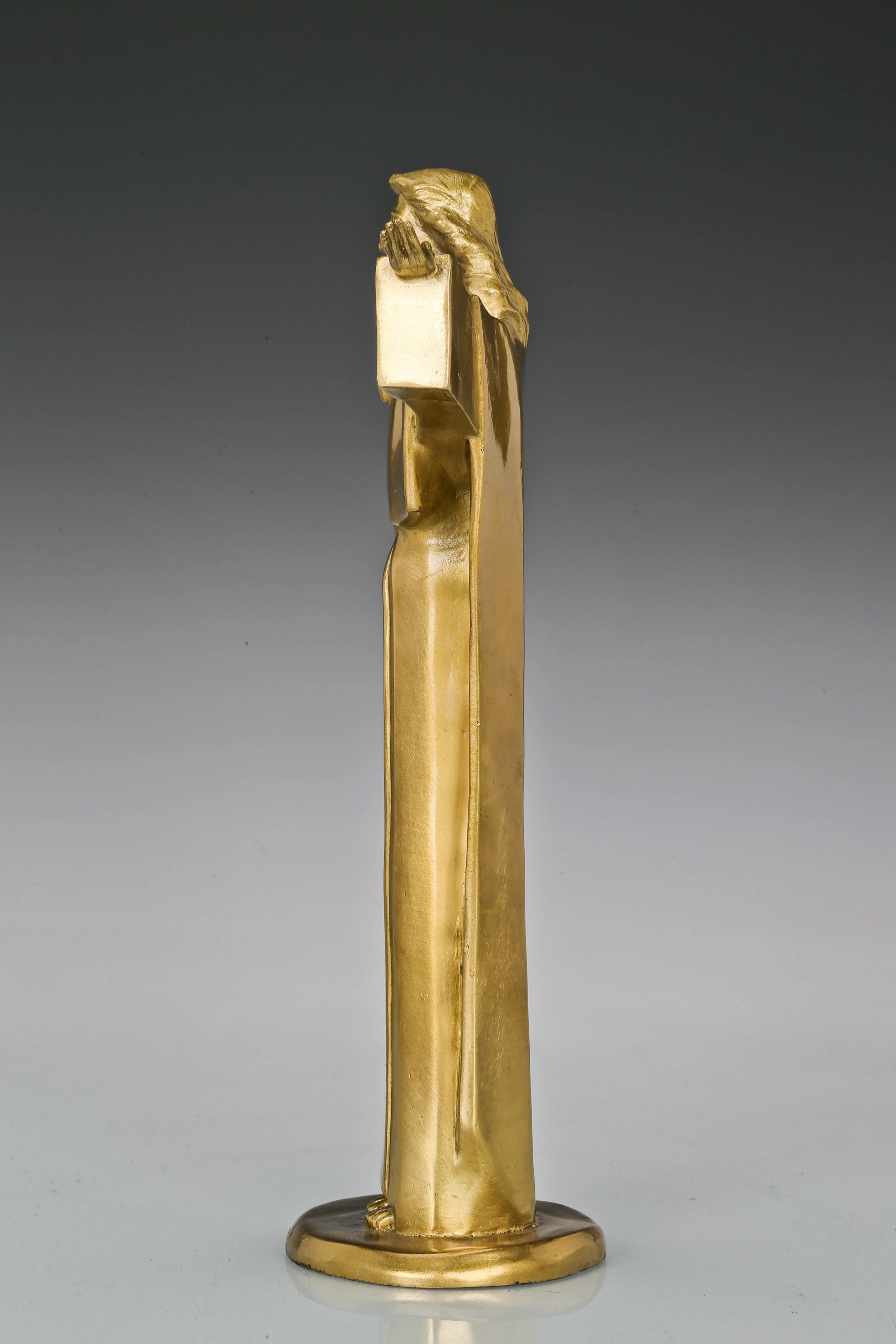 Christ the Redeemer Bronze Sculpture side view