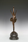 Circular Ballet Dancer bronze sculpture product view 12