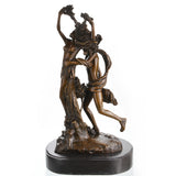 Leaves and branches detail in mythological sculpture