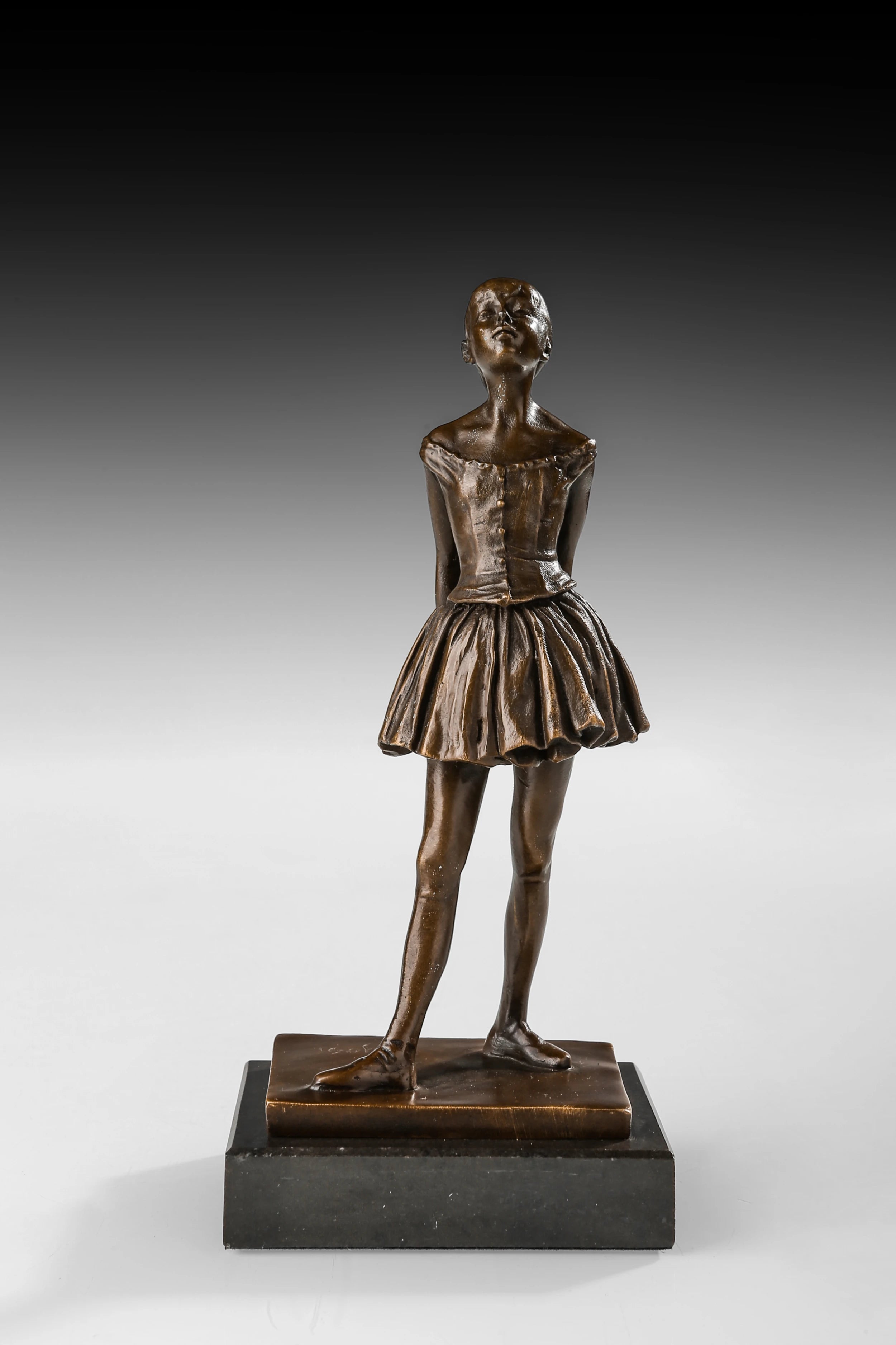 Little Dancer Bronze Sculpture front view