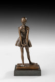 Little Dancer Bronze Sculpture rear view