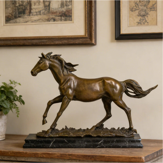 How to Decorate with Bronze Horse Sculptures: Ideas for Home & Office