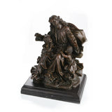 Beautiful bronze sculpture of Jesus with children, symbolizing love, compassion, and faith. A meaningful piece for Christian homes, gifts, and spiritual décor.