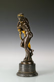 Apollo Bronze Sculpture with Lyre – Classical Greek God of Music Statue