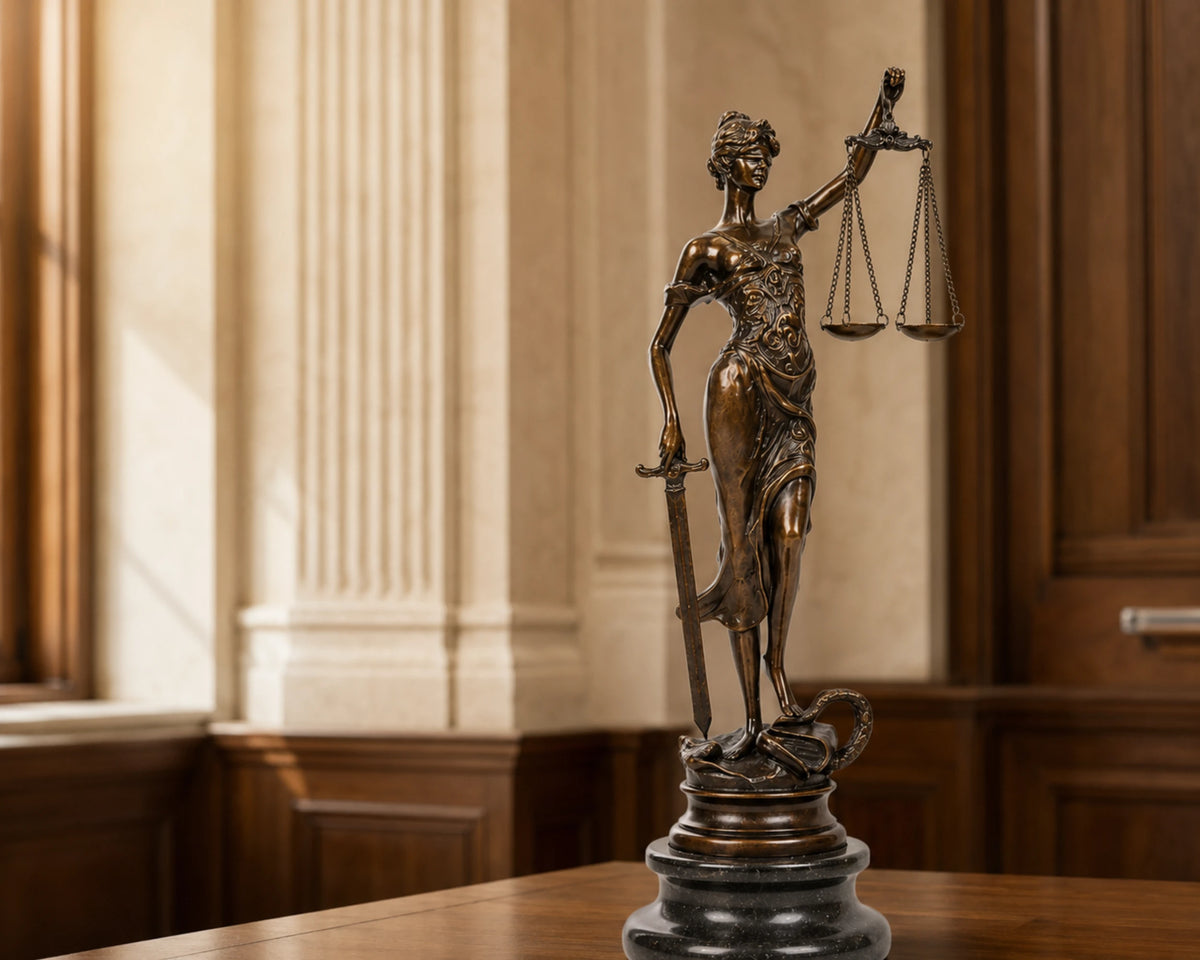 What Does Lady Justice Symbolize?