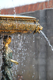 Large Bronze Four Maidens Garden Fountain with Lion Heads
