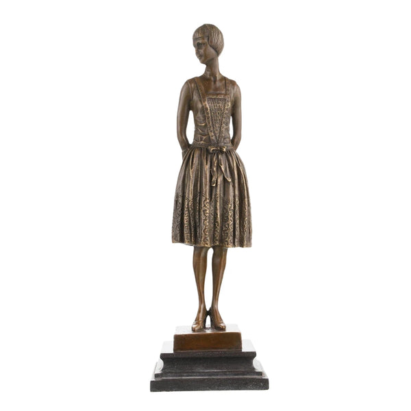 Art Deco Female Statues