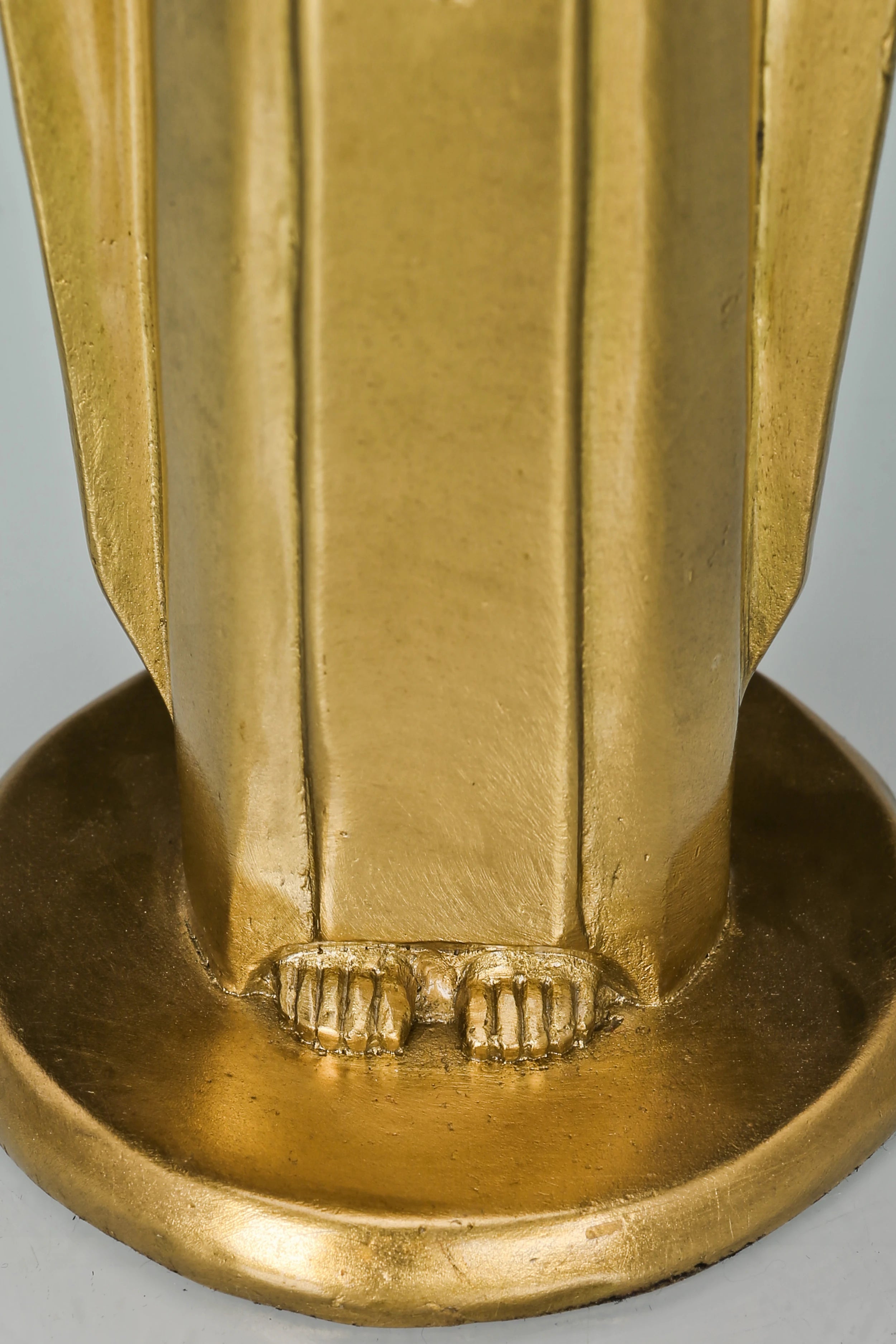 Christ the Redeemer Bronze Sculpture base detail