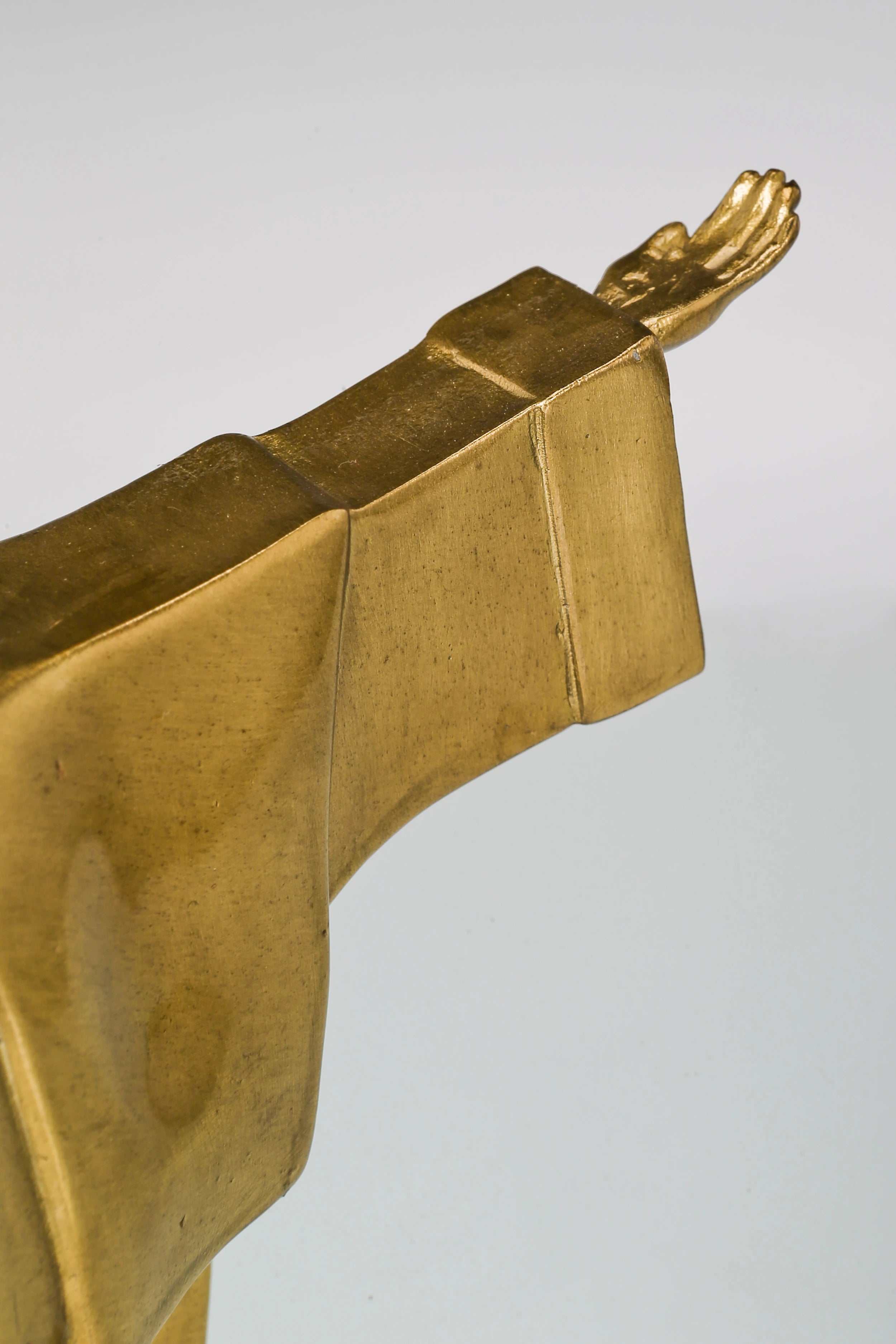 Christ the Redeemer Bronze Sculpture close-up detail