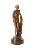 Classical Female Nude Bronze Sculpture opposite angle
