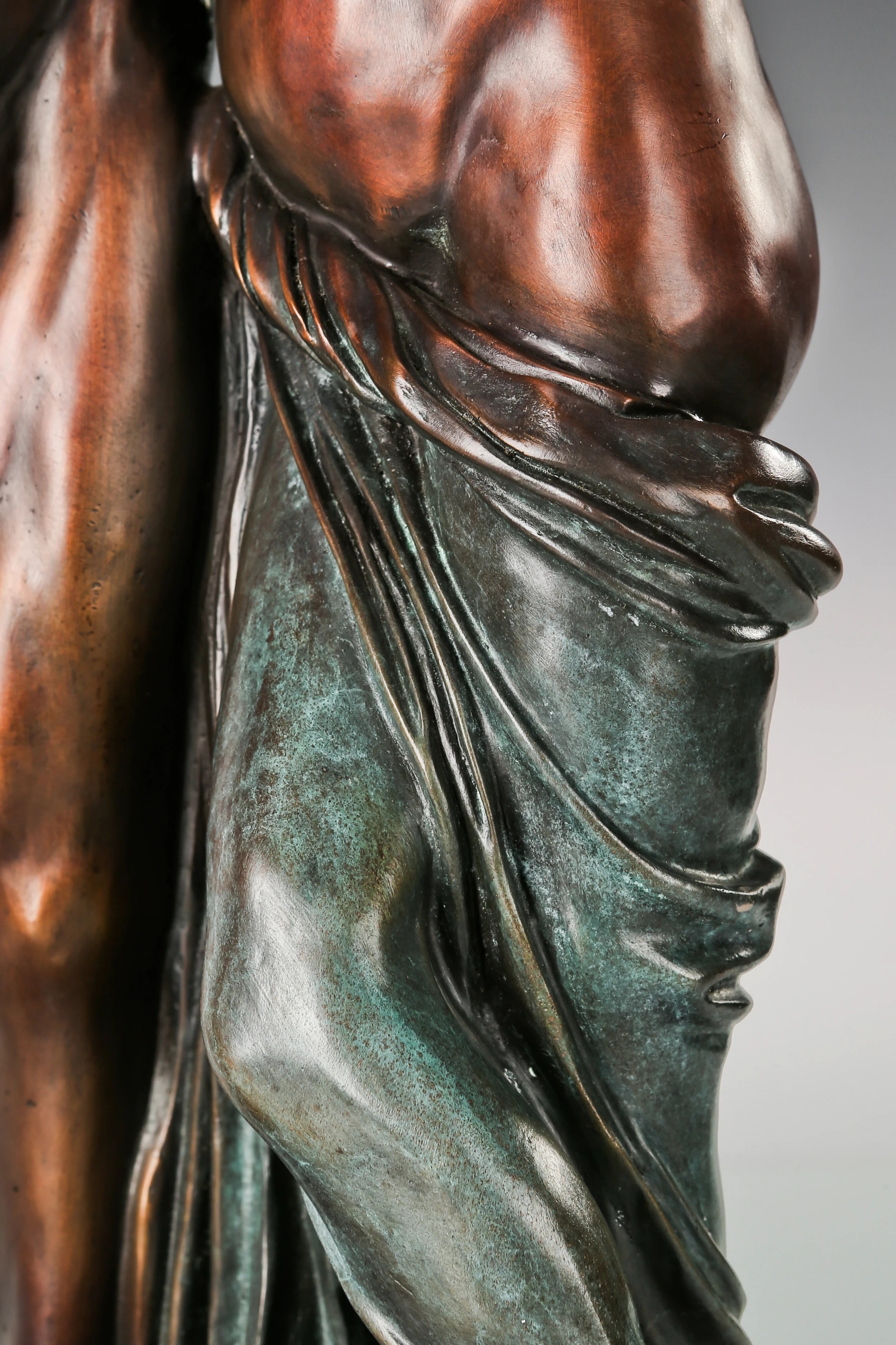 Classical Warrior Lovers Bronze Sculpture additional product view