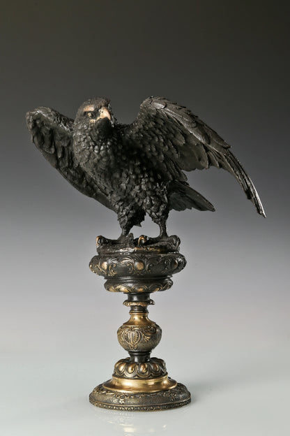 elegant classical bird statue