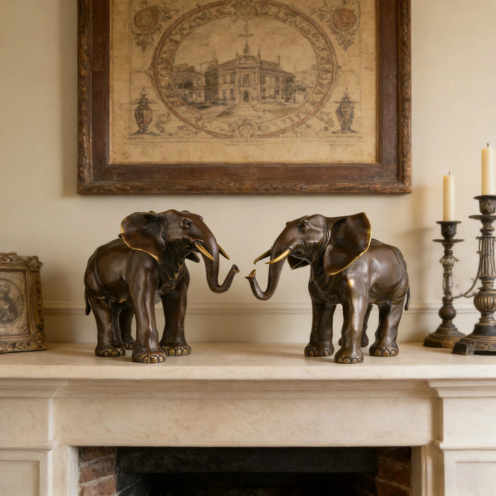 Bronze Elephant Statues