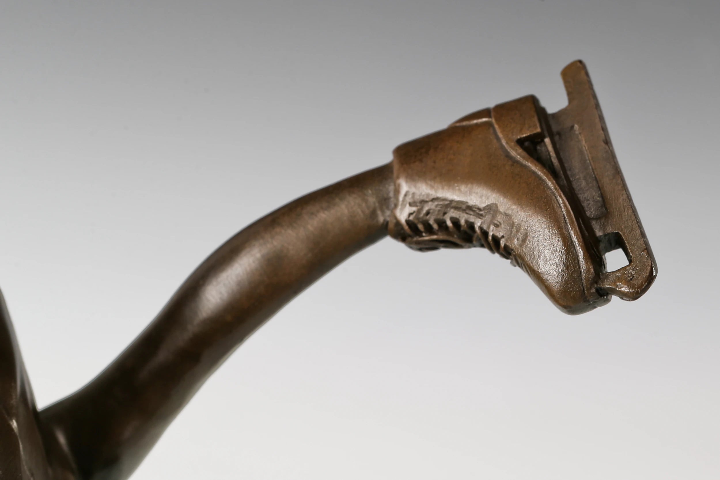 Figure Skating Pair Bronze Sculpture close-up detail