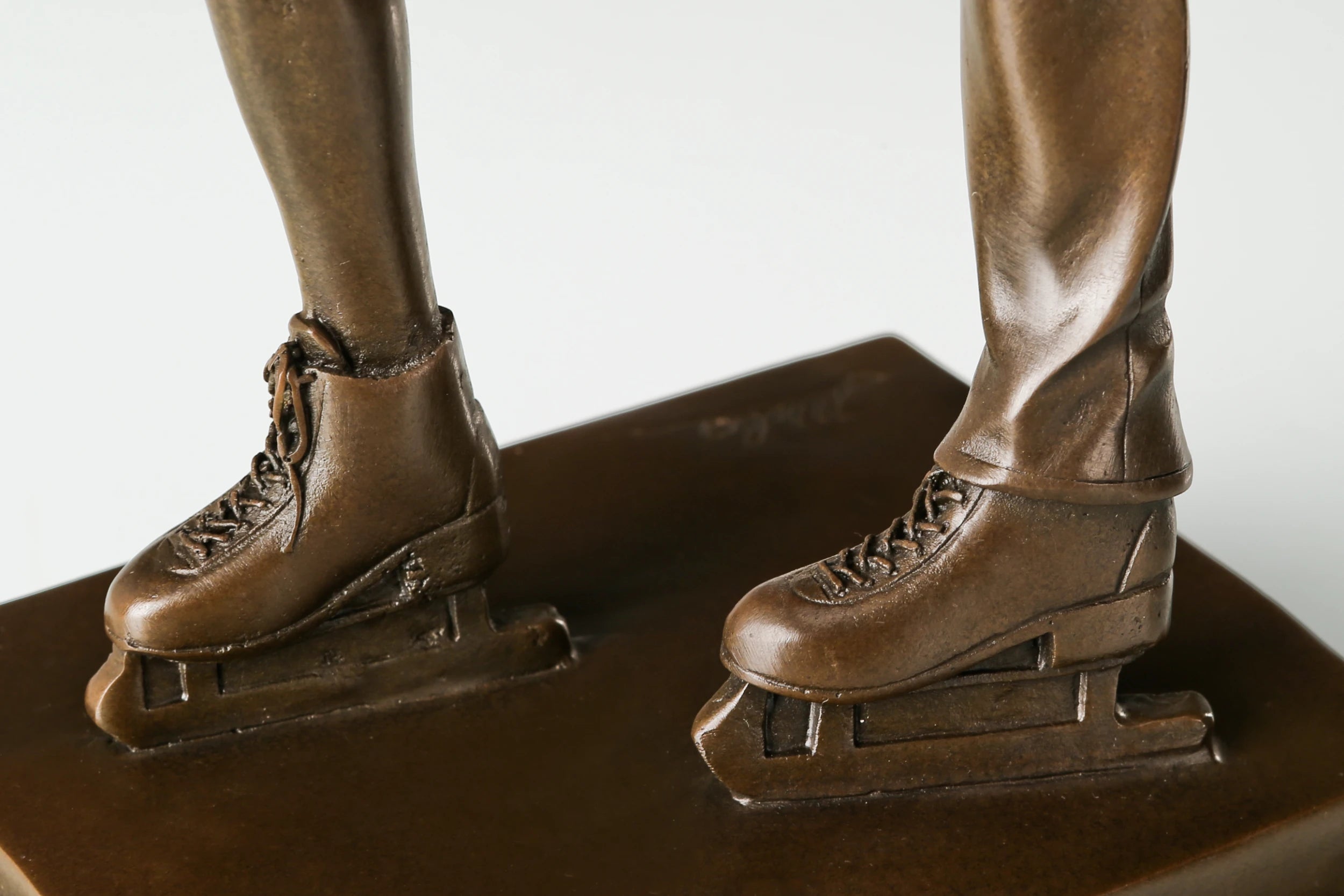 Figure Skating Pair Bronze Sculpture full product view
