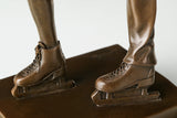 Figure Skating Pair Bronze Sculpture full product view
