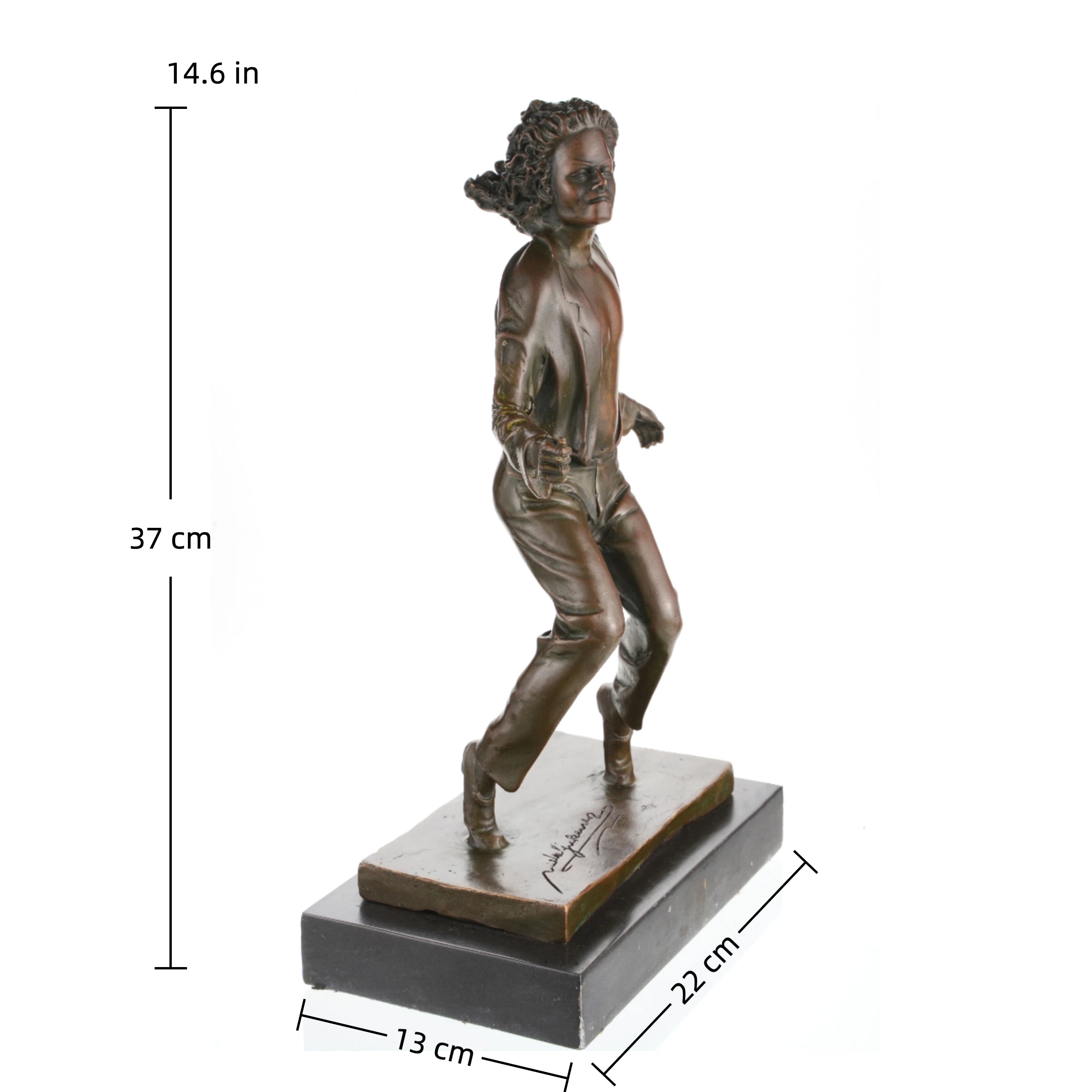 Michael Jackson Bronze Sculpture – King of Pop Dance Pose Statue