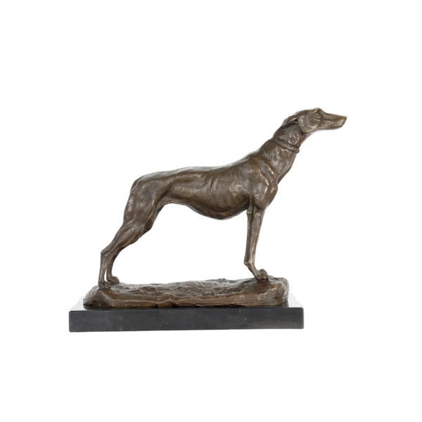 Greyhound & Elegant Dog Sculptures