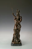 Mars and Venus Bronze Sculpture side view