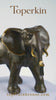 Handcrafted Bronze African Elephant Sculpture – Realistic Wildlife Statue for Home & Office Decor